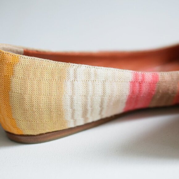 Missoni Round Toe Colorful Geometric Print Flats - Picture 7 of 14